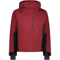 CMP Herren Unlimitech Skijacke mit Kapuze rot 48