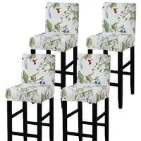 Sonstiges Stuhlbezüge Barhocker Abdeckungen 4 Stück 35-45 cm