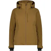 CMP Damen Skijacke Clima Protect mit abnehmarer Kapuze braun 38