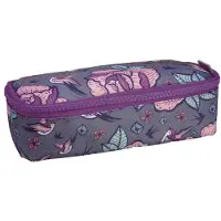 Milan Flowers Oval Schul-Etui mit 1 Fach