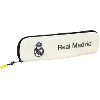 Safta Real Madrid Equiicion 25/26 – schmales Federmäppchen aus Silikon, für Kinder, ideal für Kinder im Schulalter, bequem und vielseitig, Qualität un