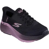 SKECHERS Damen Max Cushioning Elite 2.0 Solace Slip-InTurnschuhe, Black Textile/