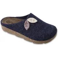 Befado Hausschuhe 155D231 blauer Filz