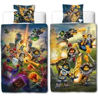 Merkloos Bettwäsche-Set Lego Nexo Knights, 135 x 200 cm