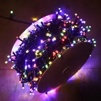 LILIIN LED‑Weihnachten Beleuchtung 100m 1000LEDs, Bunt, 8 Leuchtmodi, EU‑Stecker für Innen dekoration