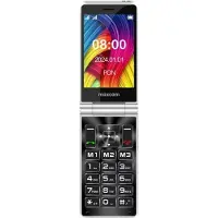 Maxcom Comfort MM835, Klapphandy, Dual-SIM, 8,89 cm (3.5"), 0,3 MP, 1400 mAh, Rot