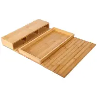 Merkloos Holz-Armlehnen-Organizer mit rutschfestem Untergrund für Relaxsessel