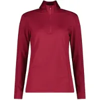 CMP Damen Second-Layer Stretch Softech Skipulli mit Dry Function pink 36