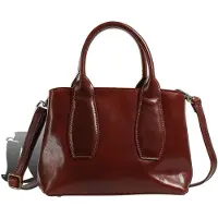 Toscanto Damen Handtasche Leder Tasche braun D2OTT883HN5