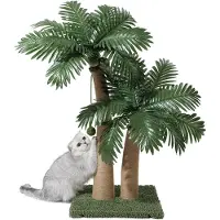 Merkloos Kratzbaum Katzenkratzbaum Kletterbaum - 92 cm - Sisal - Mit Spielbällen