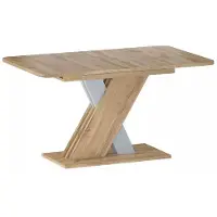 Furnlux Classic FURNLUX Esszimmer-tisch Exel Braun 140 Cm / Hauptfarbe: Braun / Abmessungen: 140 x 76 x 85 cm