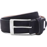 Profuomo Wildleder Dunkelblau Gürtel