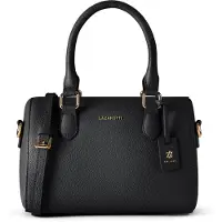 Lazarotti Bologna Leather Bowling-Bag Handtasche Crossbody Leder 26 cm