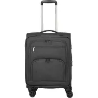 Travelite Cubis - 4-Rollen-Kabinentrolley 55 cm erw. (anthracite)