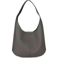 Bugatti Schultertasche Enna Hobo Bag Grey grau