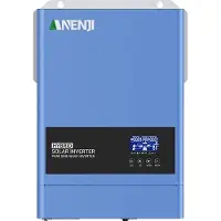 OEM Solar-Hybridwechselrichter, reine Sinuswelle, integrierter MPPT-Solarladegerät, ANJ-6200W-48V-WIFI, 220-240V, 48V