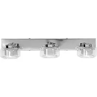 Osram LED-Wandleuchte ORBIS FLAME, chrom, 3-flg., CCT, IP44