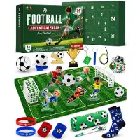 Merkloos Fußball-Adventskalender – 24 Überraschungen – Für Jungen – Weihnachten