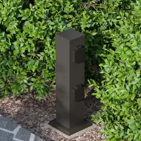 LINDBY Aviko Steckdosensäule, mit 4 Anschlüssen