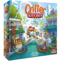 White goblin games Critter Kitchen Brettspiel – Strategisches Spiel mit heimlicher Koch-Entsendung und variablen Fähigkeiten