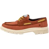 Art Unisex. 1190111MH003_006 Lederschuhe 1901 Birmingham orange (39), Flach, 3 bis 5 cm, Schnürung, Lässig