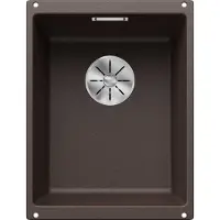 BLANCO SUBLINE 320-U, Schrankwaschbecken, Silgranit, Braun, 40 cm, Deutschland