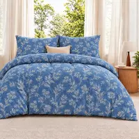 Merkloos Flanell-Bettwäsche-Set, 135/140 cm, 220 x 240 cm, 100% Baumwolle, mit 2 Kopfkissenbezügen
