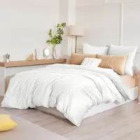 Merkloos Flanell-Bettwäsche-Set, 220 x 240 cm, 3-teilig, bestehend aus einem Bettbezug und zwei Kopfkissenbezügen (80 x 80 cm)