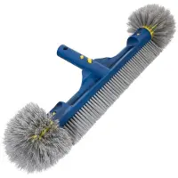 Merkloos Poolbürste, 46 cm - Robuste Ausführung - Für Folien- und Aufstellpools
