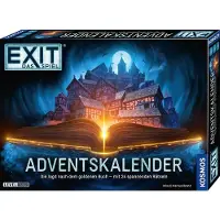 Merkloos Escape-Room-Adventskalender 2021 – Die Jagd nach dem goldenen Buch – 24 Rätsel – Ab 10 Jahren