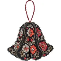 Panna Kreuzstich-Set "", "Weihnachtliches Ornament. Zierliche 3D-Glocke", 8,5 x 10,5 cm