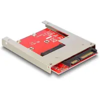 DeLOCK 61892, SATA, mSATA, Rot, Kabelgebunden, Full size, SATA 22-pin port