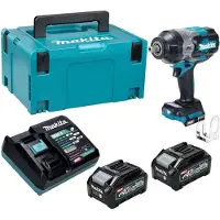 Makita TW003GM201, Schlagschrauber, Schwarz, Blau, 1/2", 1800 RPM, 1360 Nm, 800 RPM
