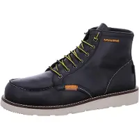Fusion Schnürstiefel Schwarz