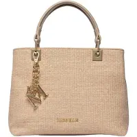 Marc Ellis Handtasche für Damen, aus Polyurethan, elegant und vielseitig, Farbe: Natur