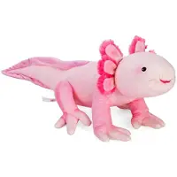 Merkloos Axolotl-Plüschtier – 30,5 cm – Aus umweltfreundlichem Material – Nachhaltig hergestellt