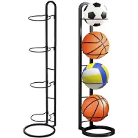 Merkloos Basketballkorb, Fußballtor – Gusseisen – 4 Ebenen – Schwarz