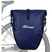 Merkloos Fahrradtasche Gepäckträgertasche Radtasche - 23 bis 28 Liter - Wasserdicht - Mit Reflektoren - Für E-Bikes - Für Gepäckträger 8 bis 16 mm