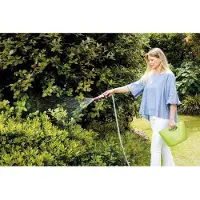 Merkloos Gartenschlauch - 15 Meter - Limettengrün - Ausziehbar mit Aufbewahrungstasche - Für Garten und Balkon