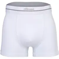 Ellesse Boxershorts "Boxershort AMBRIA Trunks 3er Pack", Herren, Gr. S, bunt (schwarz, weiß, grau), Obermaterial: 95% Polyester PES. 5% Elasthan EL., Unterhosen Boxershorts