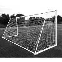 Merkloos Ersatznetz für Fußballtore ohne Rahmen, verschiedene Größen, Seildurchmesser 2 bis 3 mm
