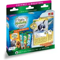 Merkloos Booster Nature Protect Challenges – Sammelkarten – 10 Karten pro Booster – Ab 7 Jahren – Für 1 bis 4 Spieler