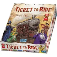 Merkloos Gesellschaftsspiel, Brettspiel – Zugreise durch Amerika – Ab 8 Jahren – Für 2 bis 5 Spieler – Spielzeit: 60 Minuten