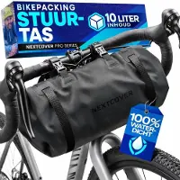 Merkloos Fahrradtasche – 10 Liter – Wasserdichtes TPU-Material – Ideal für Bikepacking – Geeignet für Mountainbikes und Rennräder