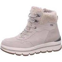 Tom Tailor Schnürstiefel Beige