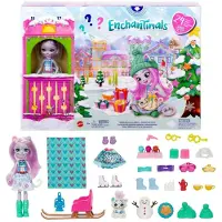 Merkloos Adventskalender – Puppen und Zubehör – ca. 15 cm – 24 Accessoires – Ab 4 Jahren