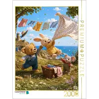 CALVENDO Puzzle Waschtag | 2000 Teile Lege-Größe 90 × 67 cm Foto-Puzzle für glückliche Stunden