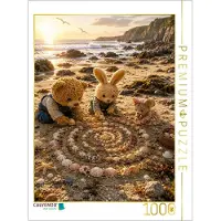 CALVENDO Puzzle Der Muschelkreis | 1000 Teile Lege-Größe 64 × 48 cm Foto-Puzzle für glückliche Stunden