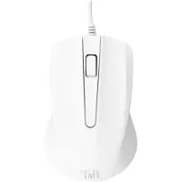 TNB T'nB MSHARKWH, Beidhändig, Optisch, USB Typ-A, 1000 DPI, Weiß