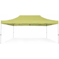 Ambitent Ersatzdach für Faltpavillon ALU 4x6 m – PVC 450 g/m², wasserdicht, ohne Gestell - Blau